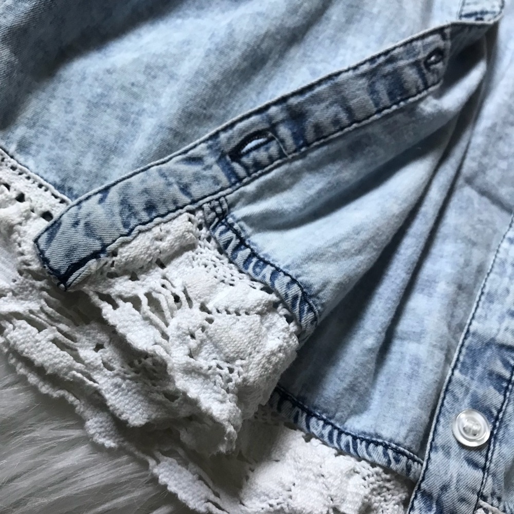 Denim Colored Vest - Picture 5 of 5